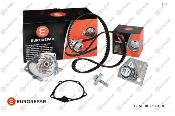 eurorepar timing belt set and water pump, timing belt replacement parts for car servicing EUROREPAR Timing Belt Set + Water Pump - For Citroen & Peugeot Models | Replacement Parts EUROREPAR Timing Belt & Water Pump Set eurorepar, timing-belt, water-pump, car-replacement-parts, citroen-parts, peugeot-parts, mechanics, car-owners, engine-maintenance, ai-generated