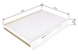 BOSCH Cabin Air Filter 1987432037 - Premium Air Filter — Air & Cabin Filters