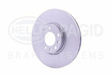HELLA Pagid Brake Disc 8DD355117-331 - Ventilated Front Disc for Peugeot 508 and 308 — Brake Rotors & Drums