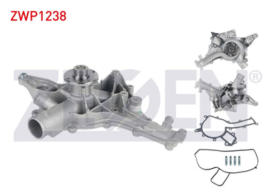 Zegen ZWP1238 Water Pump Mercedes (W203) C 240-C 320 00-06 / CLK (C208) 320-430 97-02 / CLK (C209) — Water Pump & Thermostat