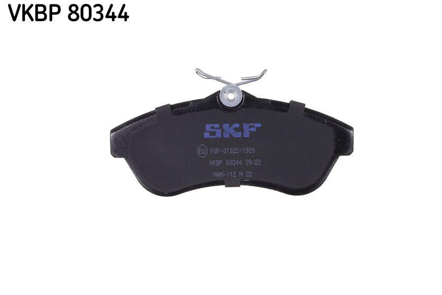 SKF VKBP80344 Brake Pad Front 02 > C2-C3 1.4-6 — Brake Pads