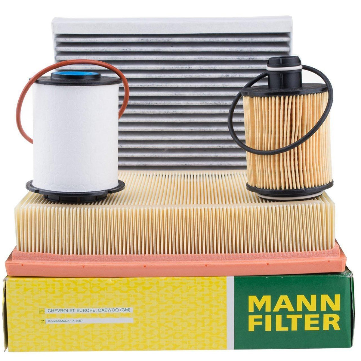 Chevrolet New Aveo 1.3 Diesel Service Filter Set — Auto Parts Hall, Maintenance & Service Kits