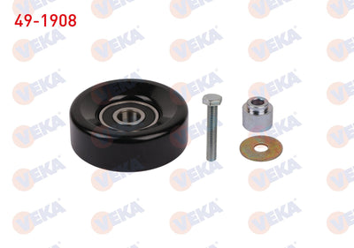 Veka 49-1908 V Belt Tensioner Bearing Metal with Bushing 90 — Pulleys & Tensioners