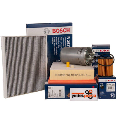 Bosch Opel Corsa E 2015 Model onwards 1.3 Diesel Scheduled Service Filter Set — Maintenance & Service Kits