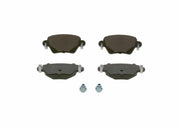 bosch brake pad set for mondeo and jaguar, technical specifications of bosch brake pad, installation view of bosch brake pads BOSCH 0986424671 Brake Pad Set - High Performance for Mondeo III 00-04 and Jaguar X Type | 16.8mm Thickness BOSCH Brake Pad for Mondeo & Jaguar | High Performance bosch, brake-pads, car-parts, mondeo, jaguar, brake-systems, mechanics, auto-repair, low-metallic, ai-generated