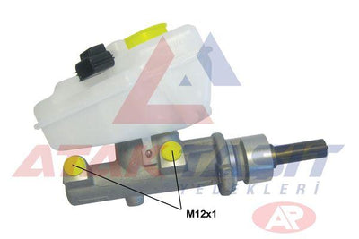 AP 214732 Brake Anamerkez Depolu Aluminium 23,81mm Ford Mondeo III 2.0 TDCi-2.0i 16V 2000-2007