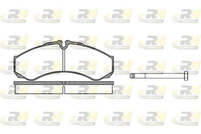 ROADHOUSE 2651.00 Brake Pad Daily II 05 99-04 06 — Brake Pads