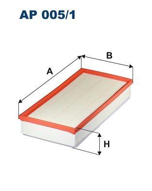 Filtron AP 005/1 Air Filter Audi Q7 Porsche Cayenne VW Touareg 3.0 V6 TDI 10- — Air & Cabin Filters