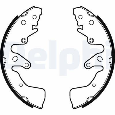Delphi LS2024 Brake Pad Brake Shoe Brake Drum Rear Suzuki Grand Vitara II 2005-/ — Brake Rotors & Drums