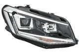 HELLA 1EL012286-221 - Xenon Daytime Running Light - Compatible with Caddy — Tail, Signal & Reflectors