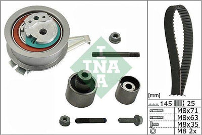 INA 530069910 VW T6 Crafter Man Tge 2.0 TDI Cxfa-Cxha-Daua-Daub 1.6 TDI Dgte Timing Belt Kit 04L198119d — Belts