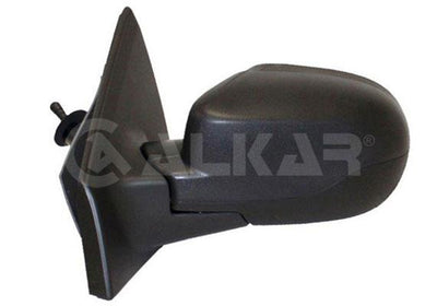 Alkar 6137176 Outer Rear View Mirror Left Mechanical Aspheric Renault Clio III 2009-2012 — Mirrors