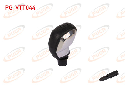 PUGA PG-VTT044 Gear Topuzu Parlak Chrome Peugeot 207 / 208 / 301 / 307 / 308 / Partner Tepee / C-Elysee