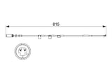 BOSCH Brake Pad Cable 1987473524 - 815mm Length for Mini Cooper — Brake Pads