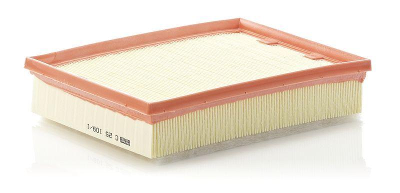 mann-air-filter-c25109-1, high-efficiency-air-filter, mann-c25109-1-filter-specs MANN C25109-1 Air Filter - High Efficiency for 08-Laguna, 3-Latitude 1.5 DCI-2.0 DCI | 10.9 in x 7.8 in x 2.4 in MANN Air Filter C25109-1 for Cars mann, air-filter, c25109-1, car-parts, engine-maintenance, automotive, high-efficiency, clean-air-filter, vehicle-parts, ai-generated