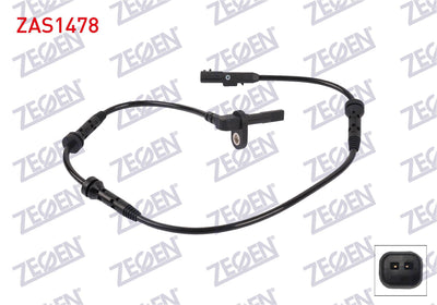 Zegen ZAS1478 ABS Sensor Front Left-Right Dacia Logan 13-/ Sandero 12-/ Dokker 12-21 / Lodgy 12 — Brake Sensors & ABS