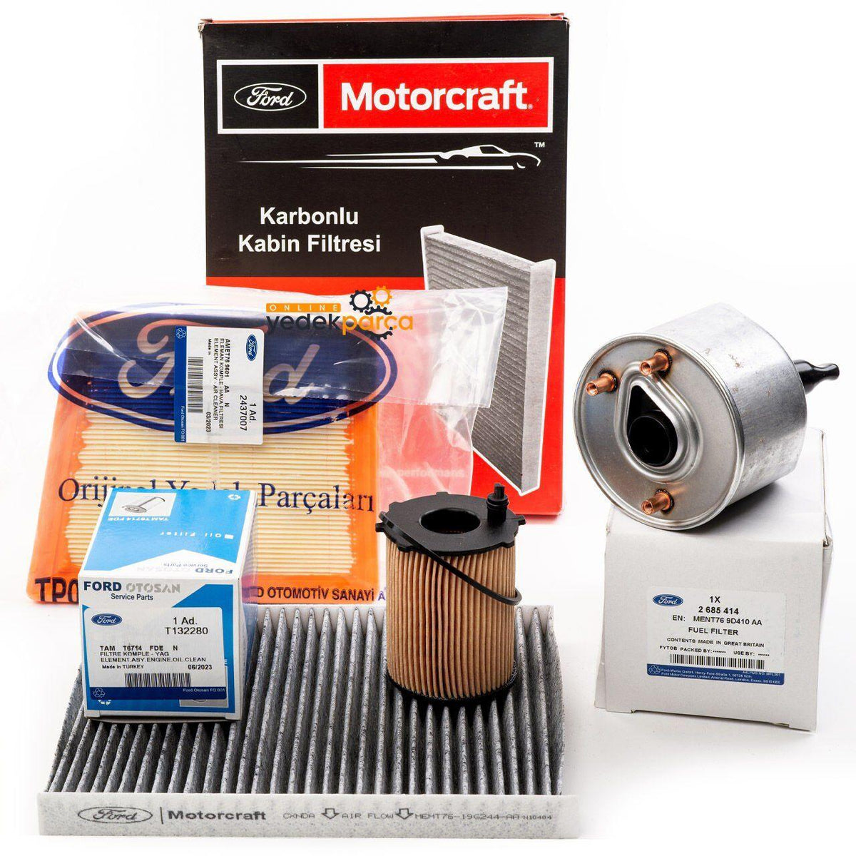 Ford Fiesta 2012-2018 1.5 TDCi Scheduled Service Set Motorcraft Set Genuine