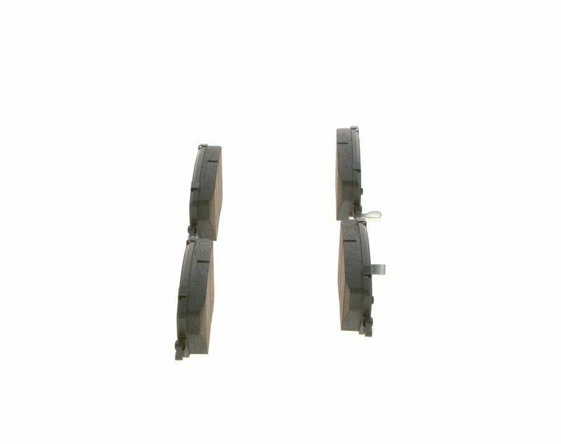 bosch-disc-brake-pads-set-15-egea, front-view-bosch-brake-pads BOSCH Disc Brake Pads Set 0986495392 for 15 Egea - High Performance for Car Owners & Mechanics BOSCH Disc Brake Pads - 15 Egea bosch, brake-pads, car-parts, mechanics, auto-repair, car-owners, high-performance, braking-system, low-metallic, ai-generated