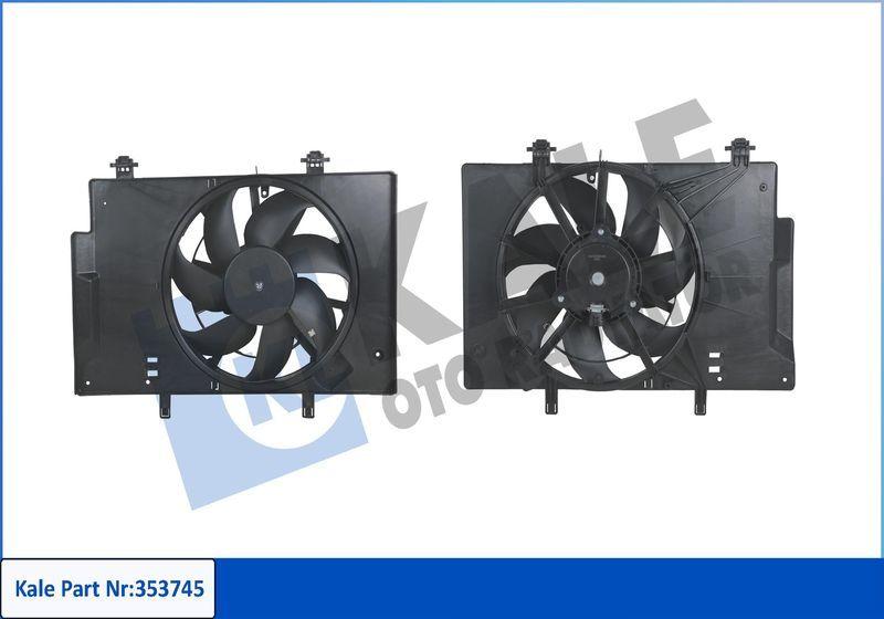 Kale Fan Motor 353745 - Complete Cooling Solution for Ford Courier (1.0 Ecobost / 1.6 TDCI) — Motors, Pumps & Antennas