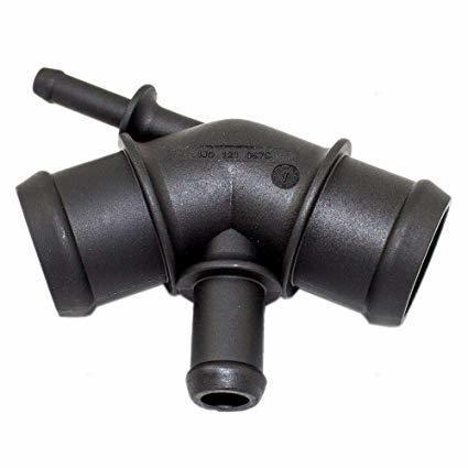 TOPRAN Volkswagen Golf 4 Coolant Flange - For 1.6L Non-Air Conditioning Models — Hoses & Tanks