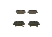 bosch brake pads for civic viii hatchback and sedan, detail view of bosch 0986494249 brake pads BOSCH 0986494249 Brake Pads – Civic VIII Hatchback & Sedan | Sedan and Hatchback Fit BOSCH Brake Pads for Civic VIII Hatchback & Sedan bosch, brake-pads, civic-viii, car-accessories, ford-focus, mechanics, low-metallic, brake-replacement, automotive-parts, ai-generated