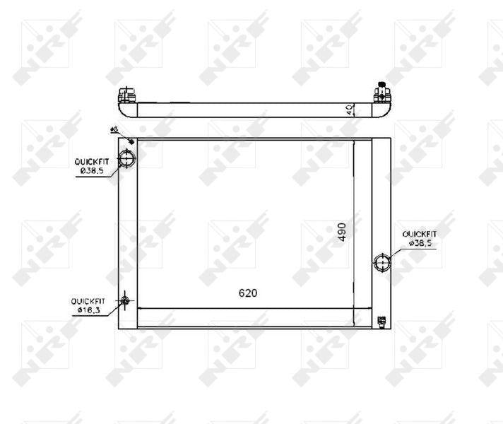 NRF 53724 — Radiators & Fans