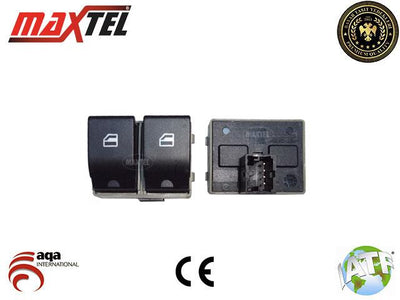 Maxtel 18206007 Glass Release Kapama Switch Front Polo Left Twin 02 > Cordoba 03 > 09 Ibiza 02 > 10 — Switches & Relays