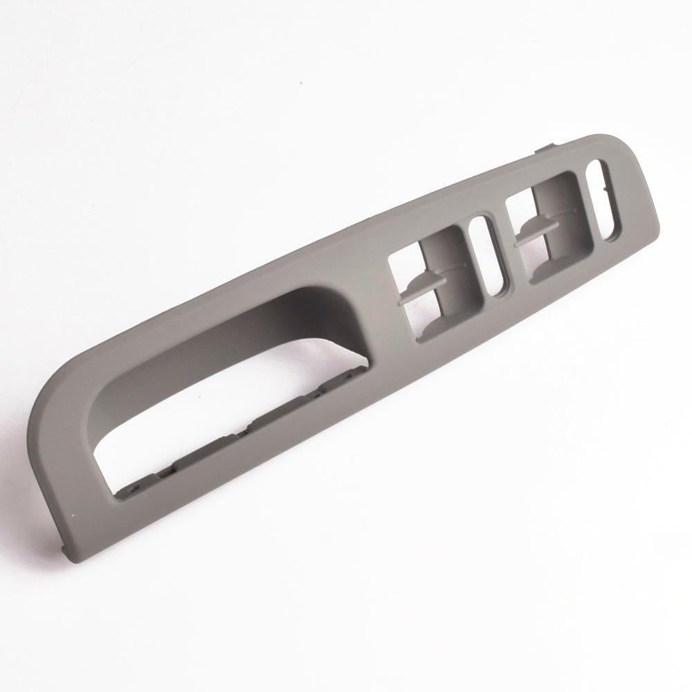 Volkswagen Passat Window Switch Frame - Grey Driver Side (1997-2000) — Glass & Trim