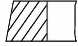 MAHLE 02808N0 Piston Ring Set - Precision Engine Components — Pistons & Rotating