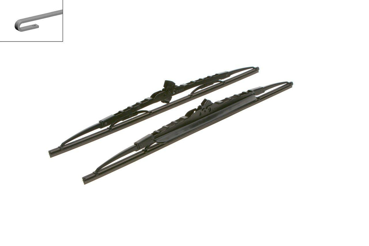 Bosch 3397118541 Wiper Blade Set Honda Civic IV Sedan CRX II 475/475 mm — Wipers