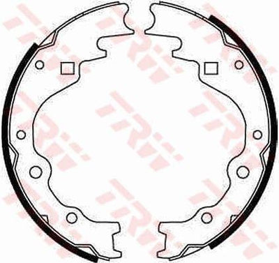 TRW GS8523 Rear Brake Pabucu Kia Besta/E2200/Ceres/Pregio 2.2 97-02