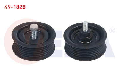 Veka 49-1828 V Belt Tensioner Bearing Plastic 69X26 Fiat Ducato 2.2 Mjt 2006-/ Jumper 2.2 HDi 2006-/ F — Pulleys & Tensioners