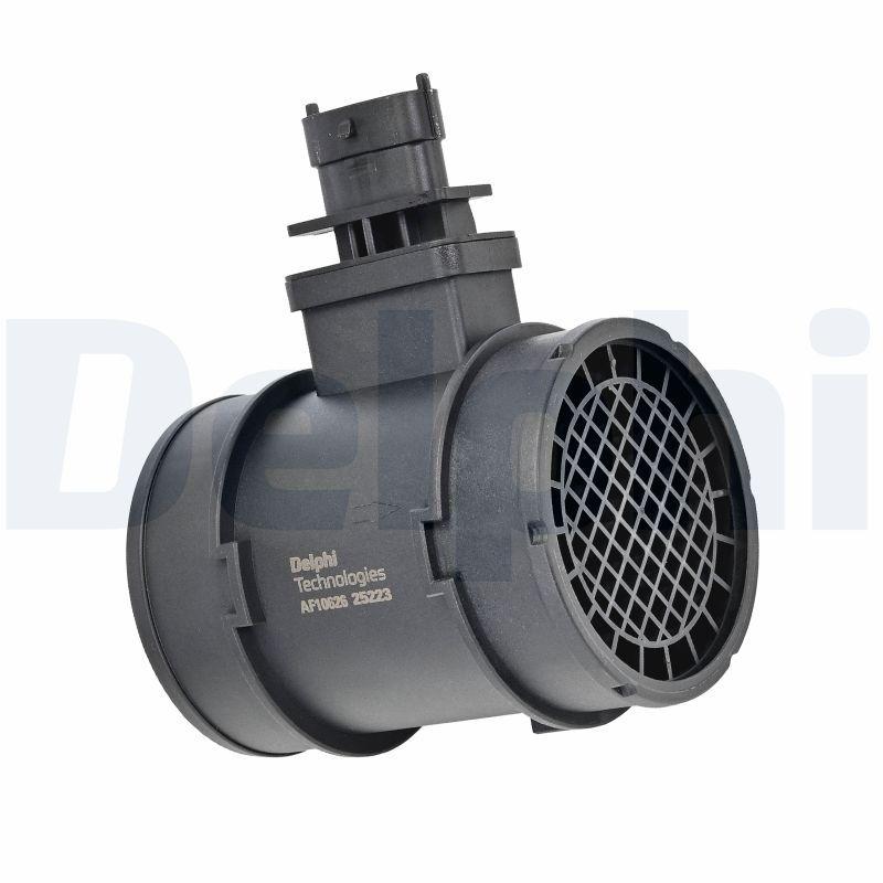 Delphi AF10626-12B1 Maf Sensor Air Debimetresi Fiat Doblo Idea 1.9 JTD Alfa 159 05> — Engine Management Sensors