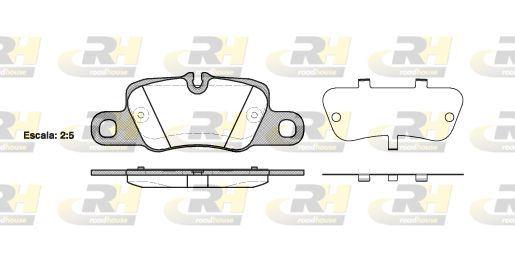 ROADHOUSE 21401.00 Brake Pad Panamera 09-Xx — Brake Pads