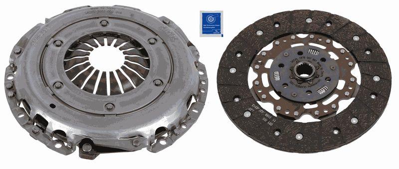 Sachs 3000970111 Clutch Kit Pressure Plate + Disc (Opel:Astra H Corsa D 1.7 CDTi 07 -) — Clutch & Flywheel
