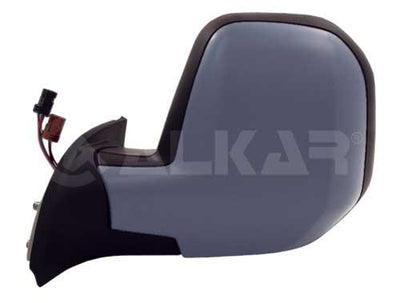 Alkar 9239998 Outer Rear View Mirror Left Electric Heated Primed Peugeot Partner 2008-2012 — Mirrors