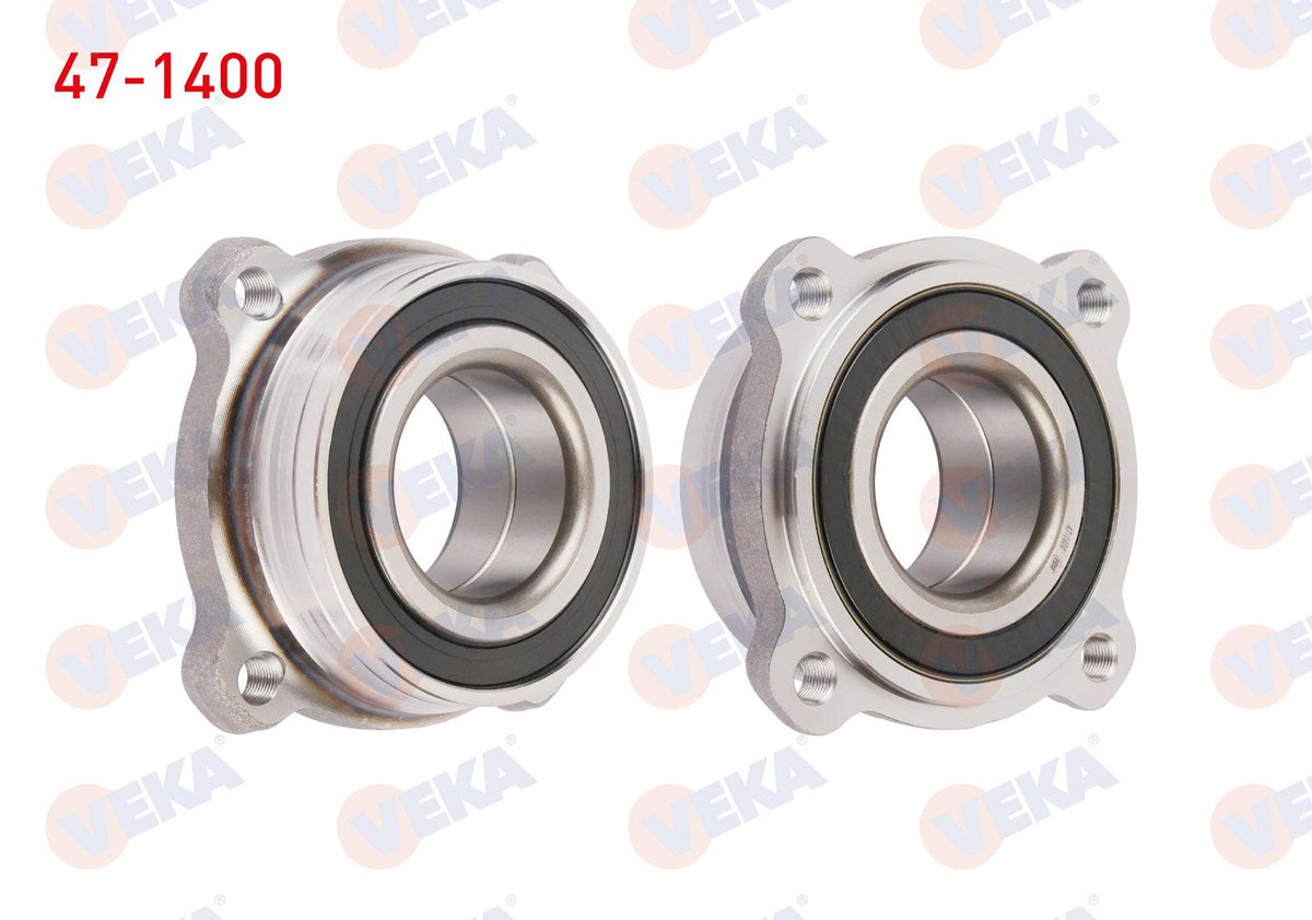 Veka 47-1400 Rear Wheel Bearing Left-Right Abs Okuyuculu 4 Bjn 45X87x37 BMW 5 Series (E39) 520 i-525i-530i-5 — Wheel Bearings