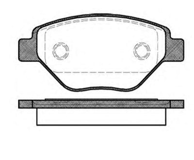 MGA 55149 Brake Pad Front Megane II 1.4 16V K4j — Brake Pads