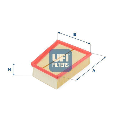 UFI FILTRE Air Filter - Compatible with Megane II and Scenic II — Air & Cabin Filters