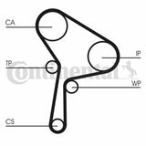 Continental CTAM CT1025 Timing Belt — Belts