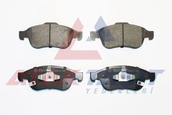 AP 05P2019 Brake Pad Front with Wear Indicator Fiat 500X 1.3 Mjt-1.4-1.6 Mjt 2014-/ Jeep Renegade (Bu) 1.4-1.6 C — Brake Pads