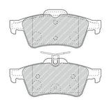 FERODO FDB4935 Rear Brake Pads - Quality Brake Replacement