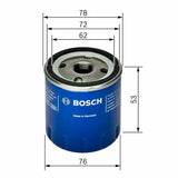 BOSCH Oil Filter 0451103336 — Oil Filters