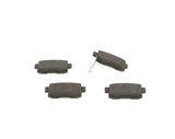 BOSCH Brake Pads Rear 0986494358 - Low-Metallic Metal with Wear Indicators for Honda CR-V