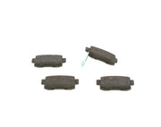 bosch-brake-pads-rear-03-07-honda-crv, bosch-0986494358-back-view, bosch-brake-pad-specifications BOSCH Brake Pads Rear 0986494358 - Low-Metallic Metal with Wear Indicators for Honda CR-V Owners and Mechanics | 15.5 mm Thickness BOSCH Brake Pads Rear for 03-07 Honda CR-V bosch, brake-pads, honda-crv, vehicle-maintenance, mechanics, low-metallic, braking-system, car-parts, auto-accessories, ai-generated