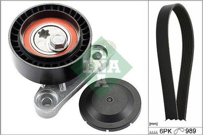 INA 529016010 V-Belt Set VW Polo/Ibiza/Fabia CHYA-CHYB 1.0 14- — Belts