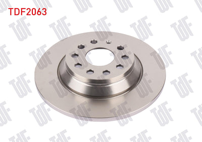 TDF 2063 Brake Disc Rear VW Golf 7 13 > 20 Arteon 17 > 20 Passat B8 15 > 20 Tiguan 16 > 24 Skoda Kodia — Brake Rotors & Drums