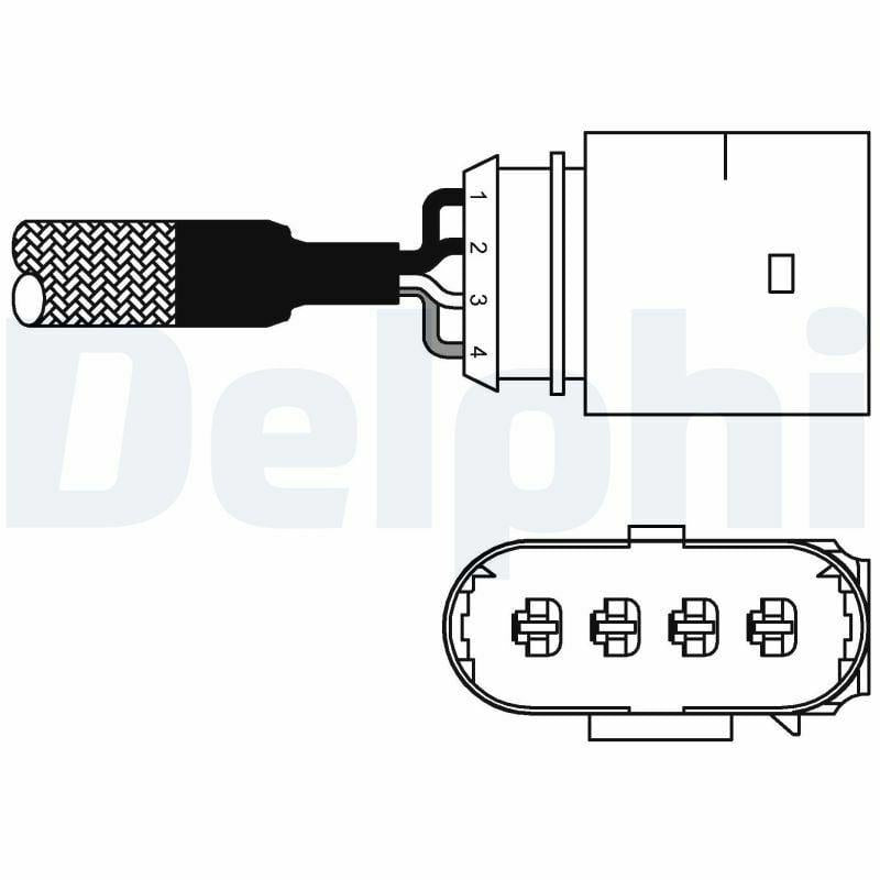 Delphi Lambda Sensor - ES10981-12B1 — Oxygen & Air-Fuel