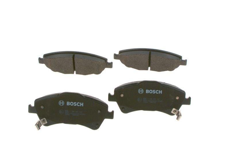 BOSCH Brake Pads Set 0986494187 - Low-Metallic Design for Avensis & Corolla