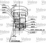 VALEO Headlight & Horn Lever for Peugeot 205/309 - Black Steering Control — Motors, Pumps & Antennas